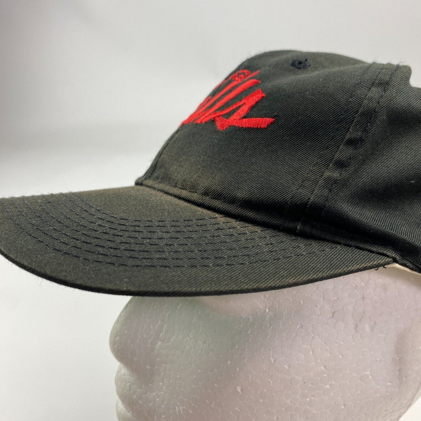 VINTAGE 90s Chicago Bulls Single Line Script Sports Specialties Snapback Hat OS