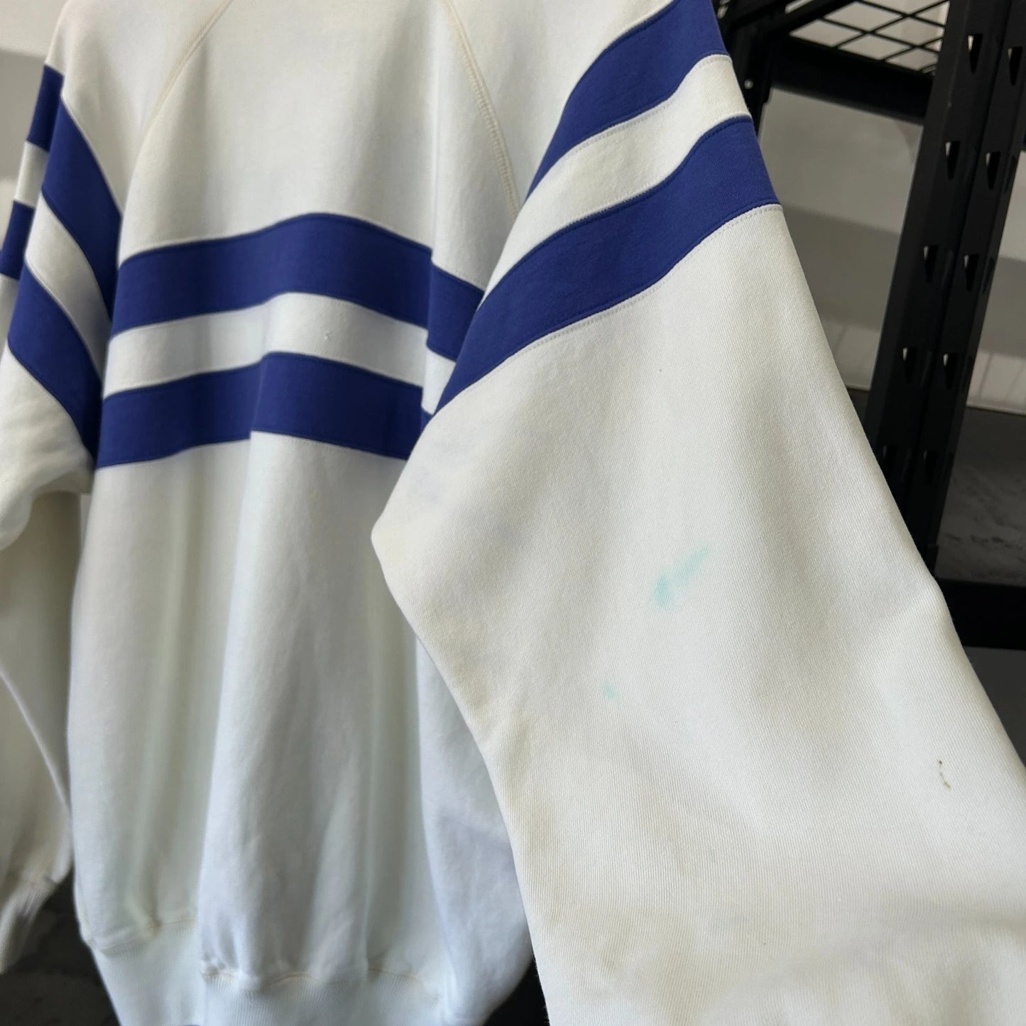 VINTAGE 80s 90s | POLO By Ralph Lauren Uni Crest Striped Crewneck Sweater sz L