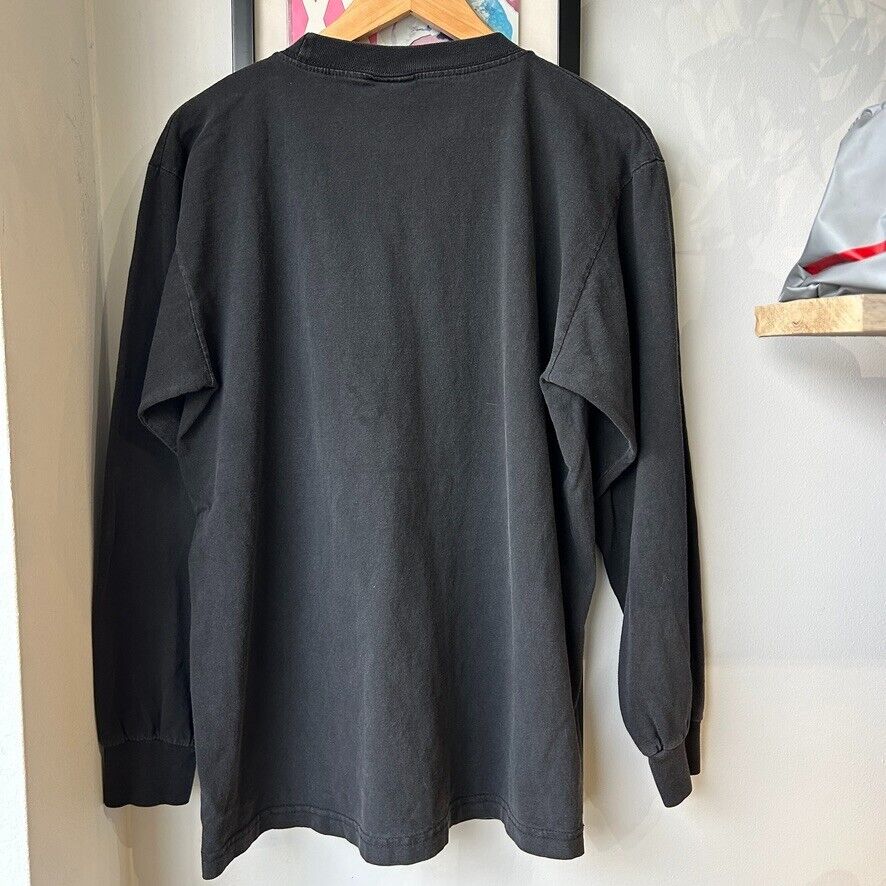 VINTAGE 90s | Mickey Mouse & Goofy Glow In The Dark Long Sleeve T-Shirt sz L