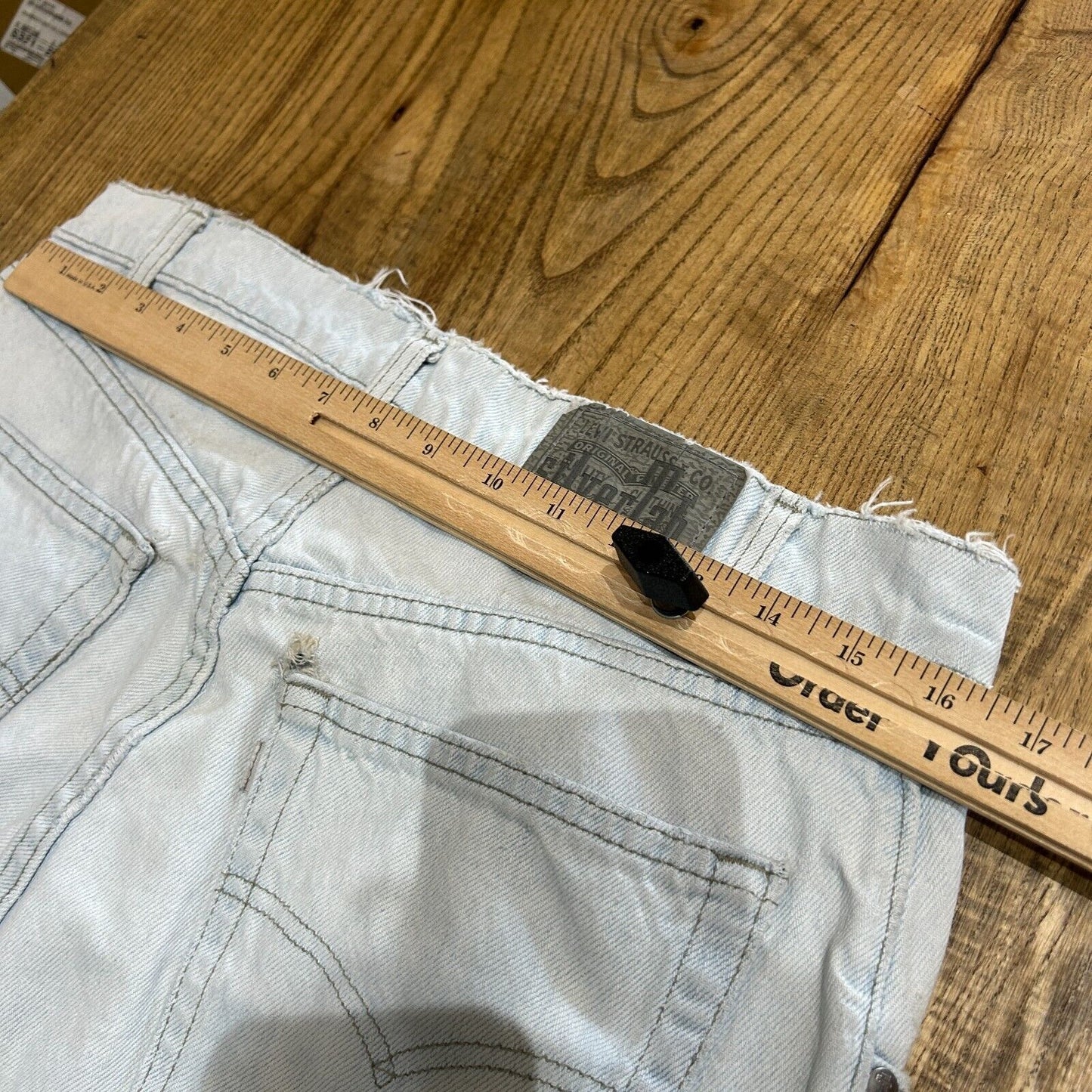 VINTAGE 90s | Levis Silver Tab Lean Tapered Denim Jeans Pants sz W33 L32