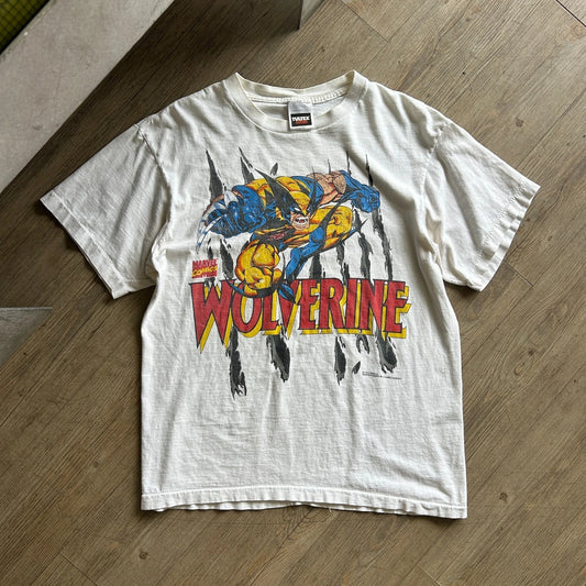 VINTAGE 1995 | Wolverine Classic Heros Marvel Comics T-Shirt sz L